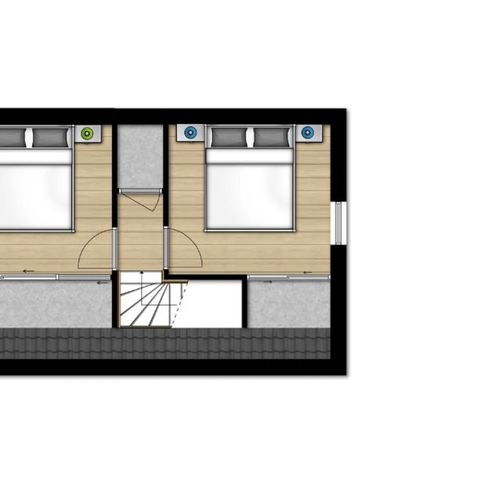 Bungalow 4 personen - Komfort 4