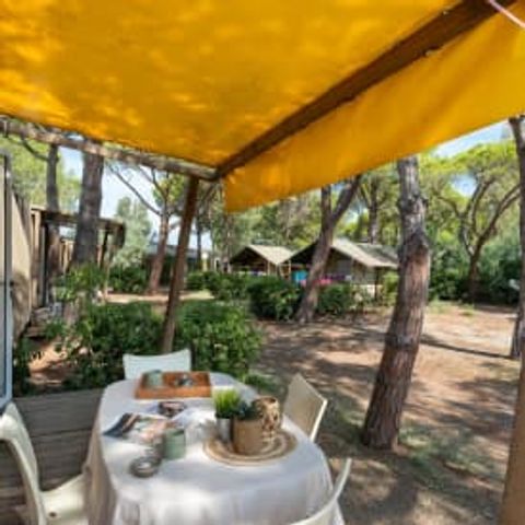 Mobilheim 5 Personen - Zelt Kenya 5p 2ch **