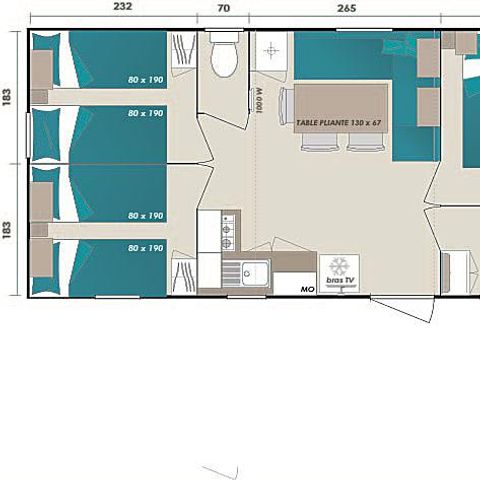 LODGE 6 Personen - Premium Lodge