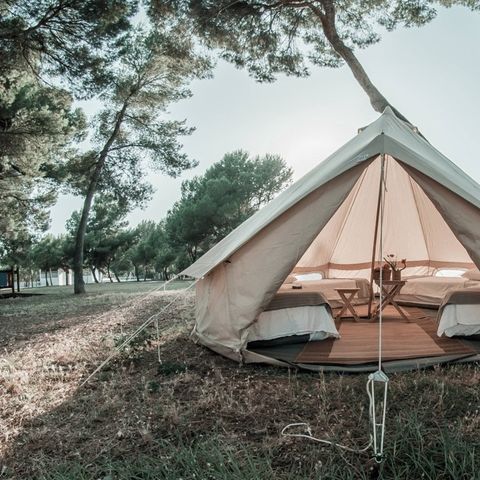 Safarizelt 2 personen - Glamping