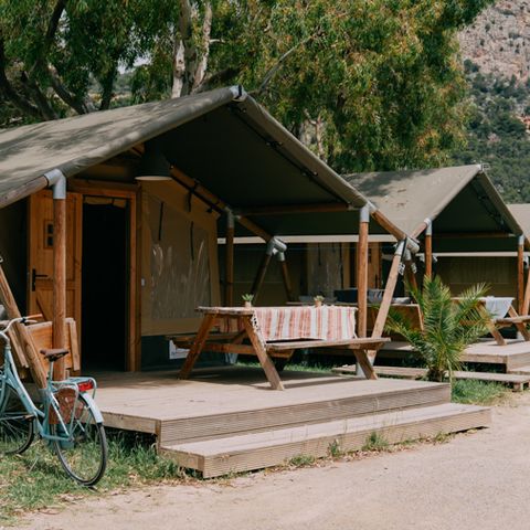 Zelt 4 personen - Glamping Safari Basic
