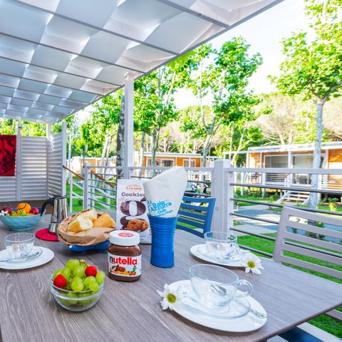 Bungalow 2 personen - Bungalow Fashion - 2 Personen inklusive Möglichkeit für 2 Personen gegen Aufpreis beim Campingplatz zu buchen (kostenpflichtig)