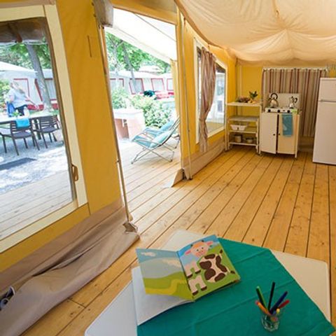 SafariZelt 5 Personen - Explorer | 2 Schlafz. | 5 Pers. | Ohne Bad