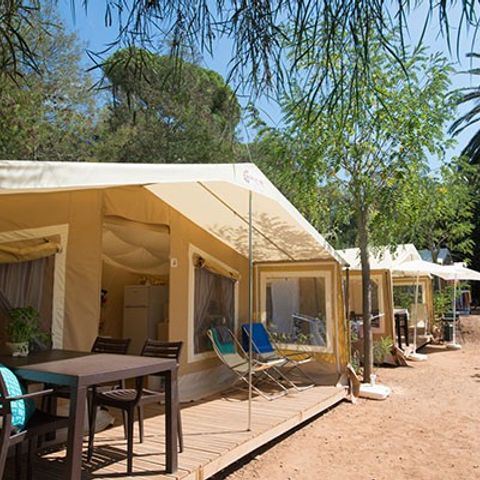 SafariZelt 5 Personen - Explorer | 2 Schlafz. | 5 Pers. | Ohne Bad
