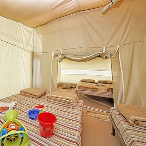 Bungalowzelt 5 Personen - Zeltbungalow | 2 Schlafz. | 5 Pers. | Ohne Bad