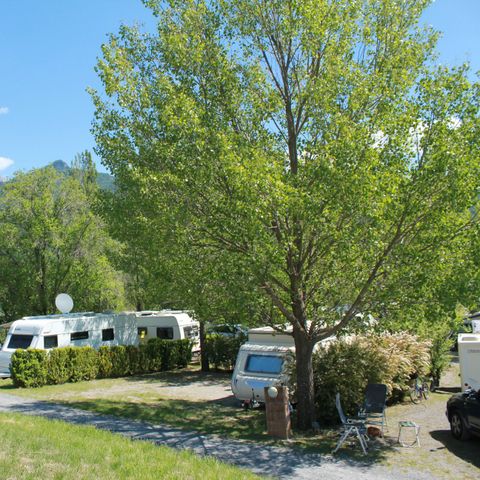 Stellplatz - Confort - XL 120m² - Strom 10A