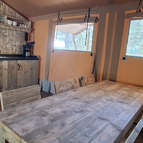 Safarizelt 6 Personen - Safari Prestige Plus 6pers 3ch 1SDB 49m²