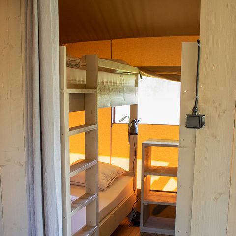 Safarizelt 5 Personen - Lodge Prestige Plus Zelt - 2 Schlafzimmer - [new 2024] - -