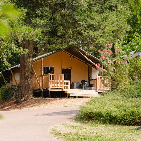 Safarizelt 5 Personen - Lodge Prestige Plus Zelt - 2 Schlafzimmer - [new 2024] - -