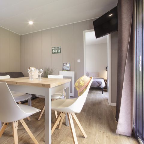 Mobilheim 6 Personen - ZIMMER SUITEN - TV