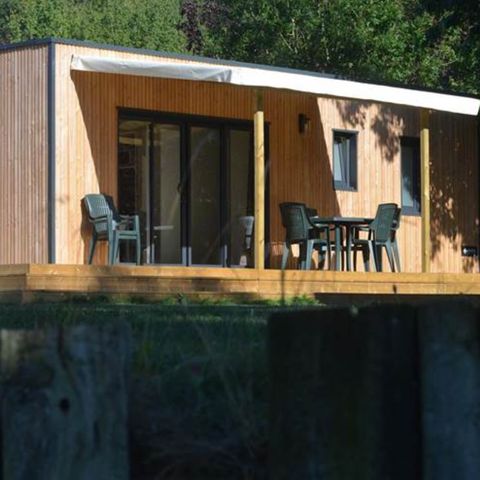LODGE 6 Personen - Lodge Family 34,02 m² - 2 Zimmer + Terrasse + TV
