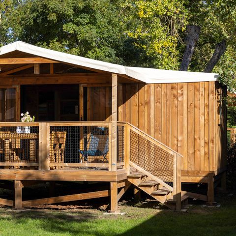 Safarizelt 4 personen - Cosy Glamping, 2 Schlafräume, 1 Badezimmer
