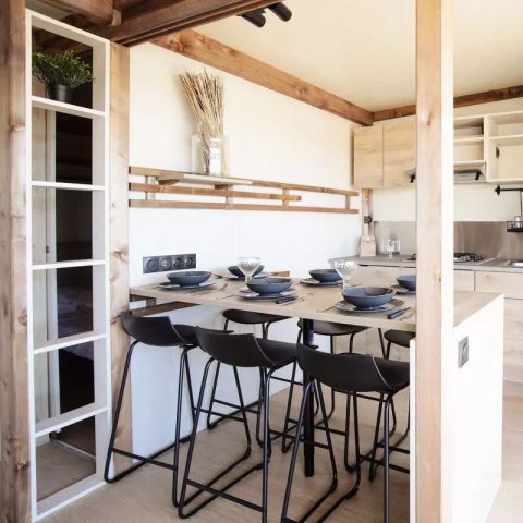 Villa 7 Personen - Villa mit Wiesenblick 4 Zimmer 6/7 Personen + TV