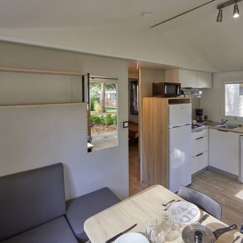 Mobilheim 4 Personen - KOMFORT PLUS - TV - LV