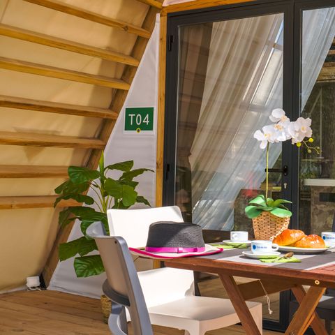 Zelt 4 Personen - Luxury Air Lodge Glamping Haustiere nicht erlaubt