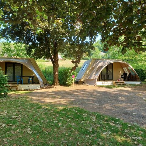 Safarizelt 4 Personen - Unterkunft Coco Sweet Familie - Ohne Sanitäranlagen