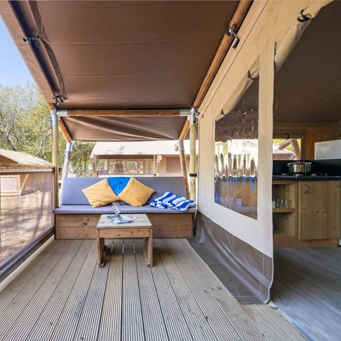 Safarizelt 5 Personen - Safarizelt Lodge + Klima (5P)