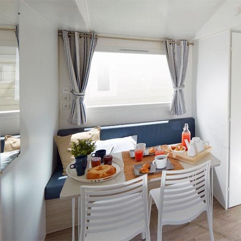 Mobilheim 4 Personen - EVO 24 24m² 2 Schlafzimmer (Samstag bis Samstag) - NEUHEIT 2020