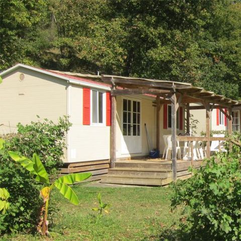 Mobilheim 5 Personen - PRIVILEGE 2 Zimmer (Samstag bis Samstag)