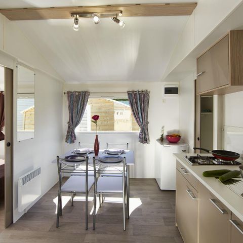 Mobilheim 4 Personen - SENCILO - 2 Schlafzimmer (Samstag bis Samstag)