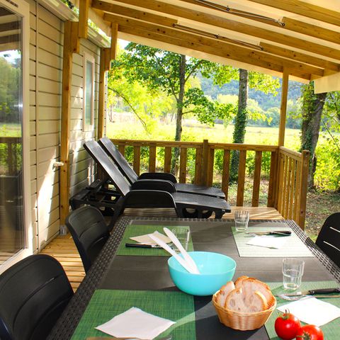 Mobilheim 4 personen - Mobilheim Privilège - 26m² - 2 Schlafzimmer - Klimatisiert