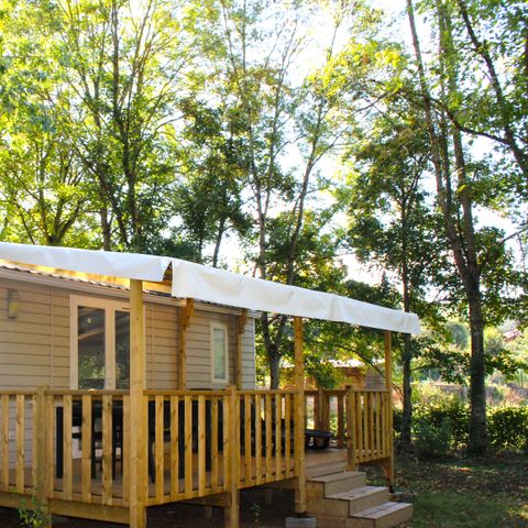 Mobilheim 4 personen - Mobilheim Privilège - 26m² - 2 Schlafzimmer - Klimatisiert