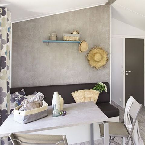 Mobilheim 4 personen - Mobilheim Confort - 30m² - 2 Schlafzimmer - Klimatisiert