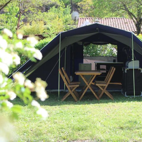 Zelt 4 personen - Tribu-Zelt - 2 Zimmer - Ohne Sanitäranlagen