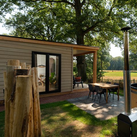 Lodge 4 personen - Natur mit Whirlpool