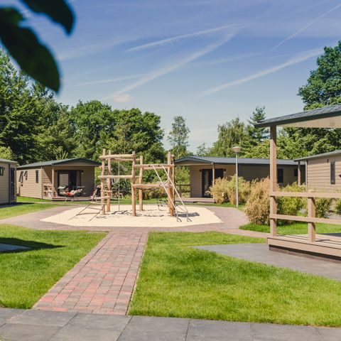 Gruppenunterkunft 30 personen - 6x Bungalette mit Veranda
