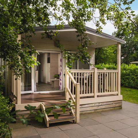 Mobilheim 6 personen - Einfaches Haus mit Veranda