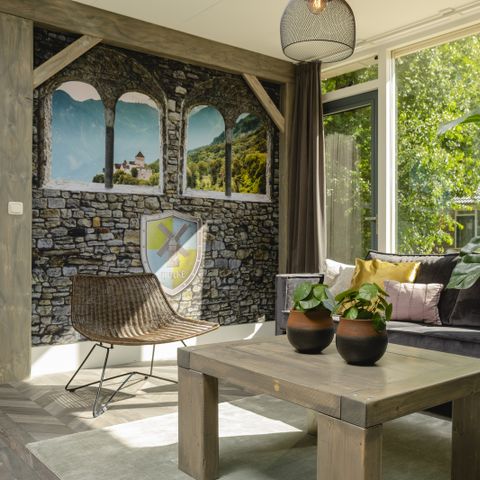 Bungalow 5 Personen - Baby- und Kinderbungalow 'Ritter und Prinzessinnen' mit Sauna und Sprudelbad