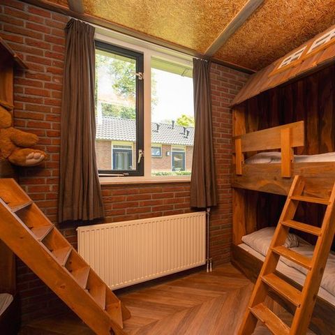 Bungalow 8 Personen - Angepasster Kinderbungalow 'Farm' mit heißem Sprudelbad
