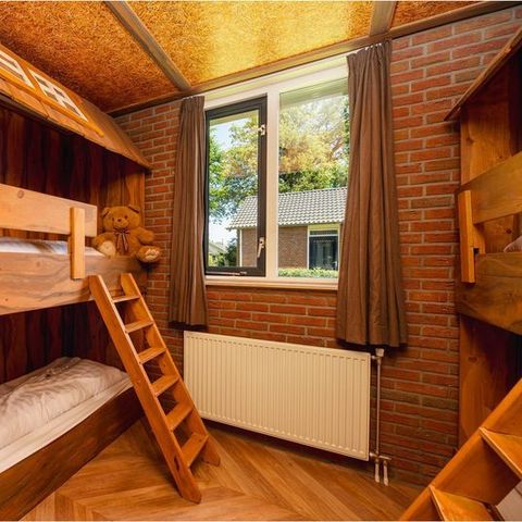 Bungalow 8 personen - Angepasster Kinderbungalow 'Farm' mit heißem Sprudelbad