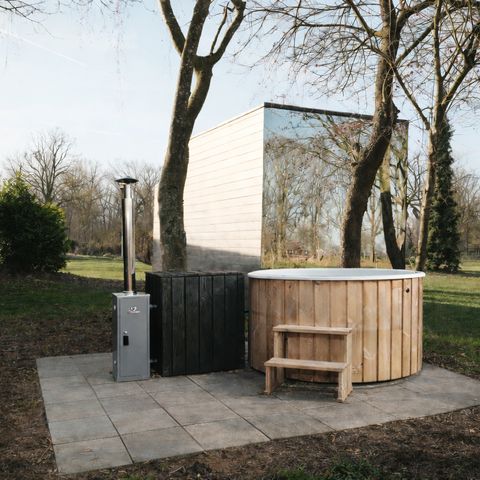 Bungalow 2 Personen - Spiegelhaus auf der Regge mit Sprudelwanne und Panoramablick