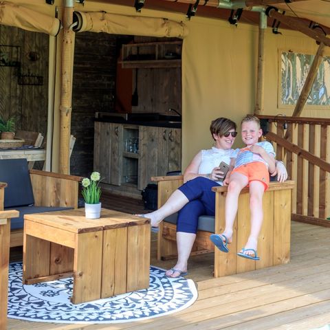 Safarizelt 6 Personen - Vogelkirsche