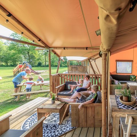 Safarizelt 6 Personen - Vogelkirsche