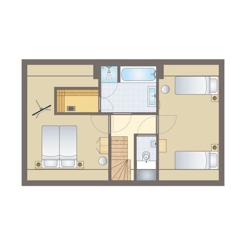 Bungalow 6 Personen - 6EL