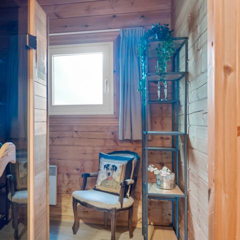 Chalet 4 Personen - Klein Gramsberger Comfort + mit Sauna