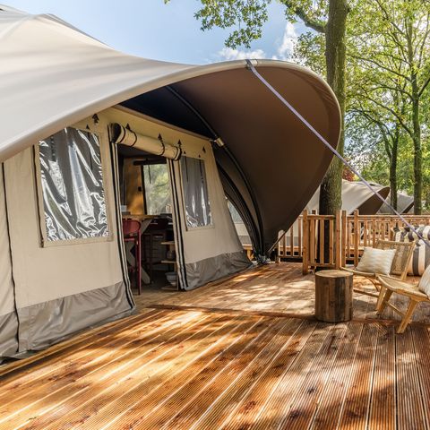 Safarizelt 4 personen - 2-4 persoons glamping tent