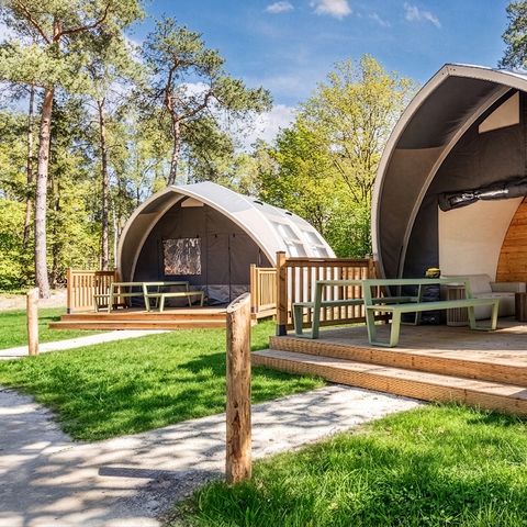 Safarizelt 5 personen - 4-6 persoons glamping tent