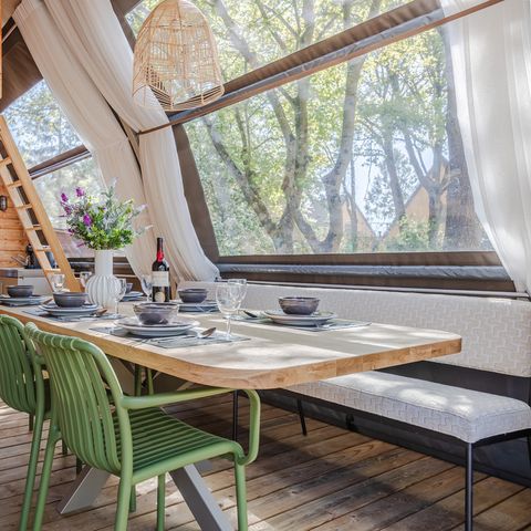 Safarizelt 5 personen - 4-6 persoons glamping tent