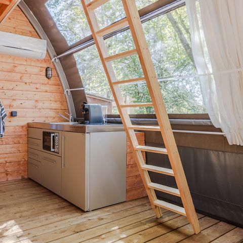 Safarizelt 5 personen - 4-6 persoons glamping tent