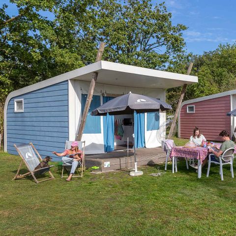 Zelt 5 Personen - Hütte Schmetterling