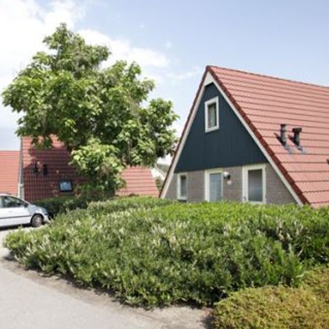 Bungalow 6 Personen - Molendal hinten - kleiner Garten