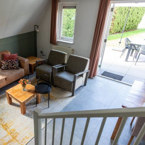 Bungalow 6 Personen - Molendal hinten - kleiner Garten