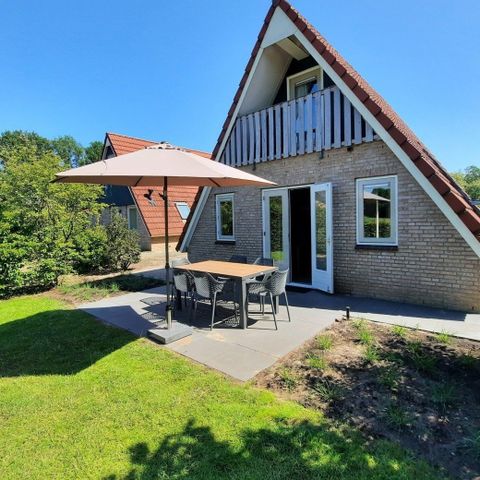 Bungalow 6 Personen - Molendal hinten - kleiner Garten