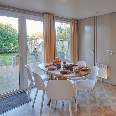 Mobilheim 6 Personen - Mobilheim Elégance 3 schlafzimmer terrasse