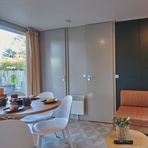 Mobilheim 6 Personen - Mobilheim Elégance 3 schlafzimmer terrasse
