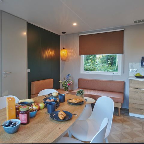Mobilheim 6 Personen - Mobilheim Elégance 3 schlafzimmer terrasse